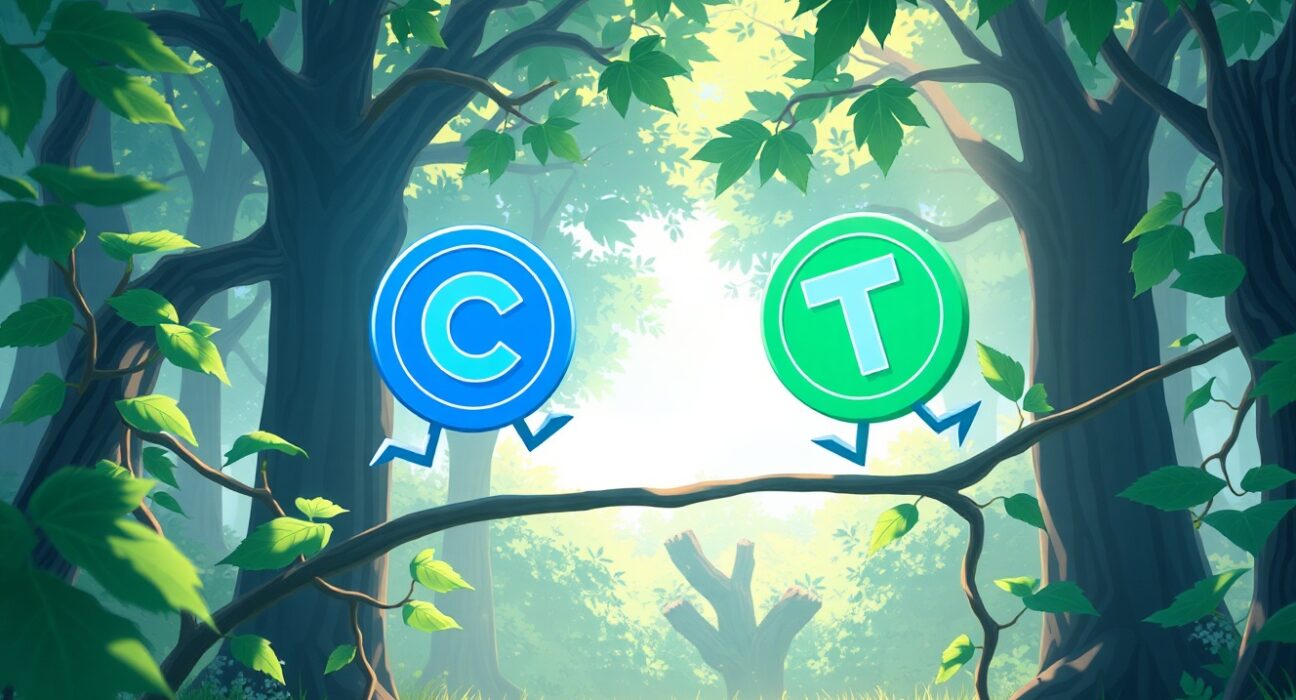 USDC growth rate comparison with USDT showing stablecoin market evolution in 2025