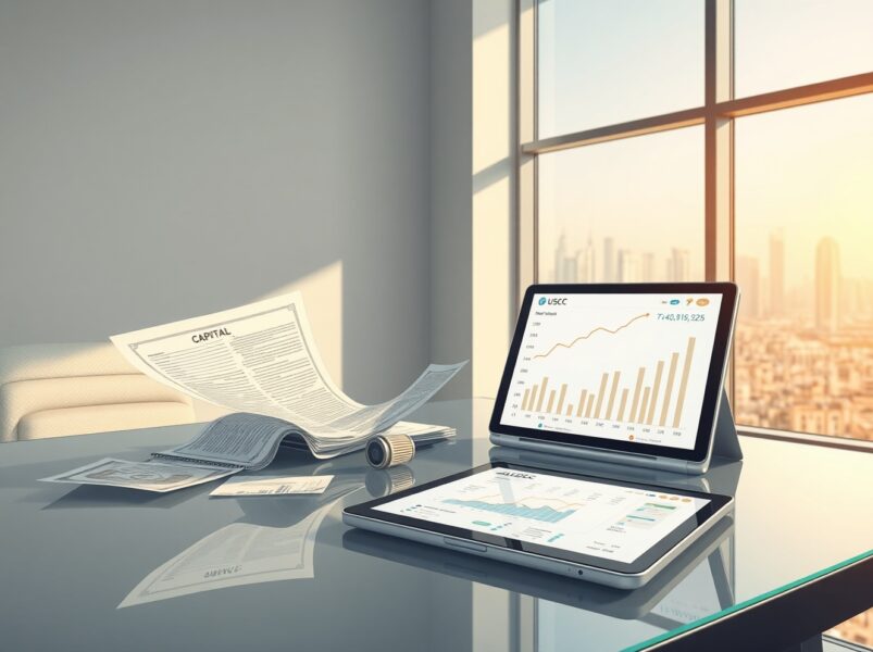 USDC stablecoin growth driven by capital flight from UAE traditional assets to digital currencies
