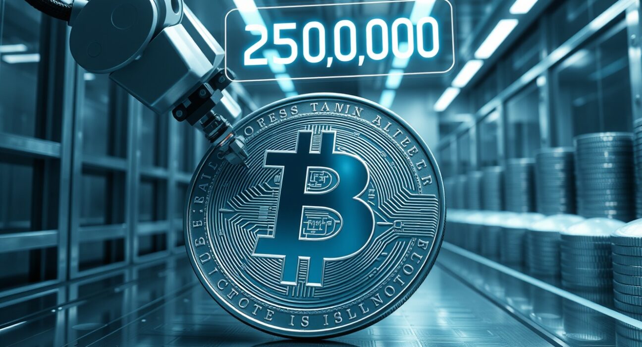 USDC minted at Treasury: 250 million new stablecoins created for DeFi liquidity and market demand.