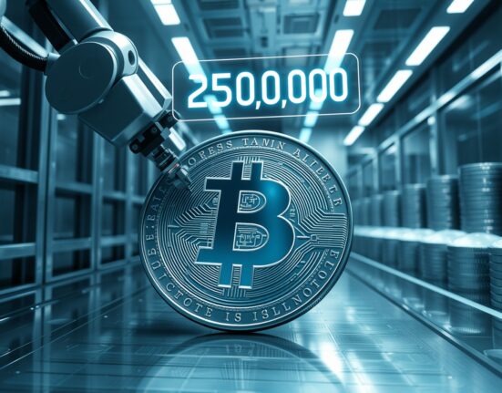 USDC minted at Treasury: 250 million new stablecoins created for DeFi liquidity and market demand.