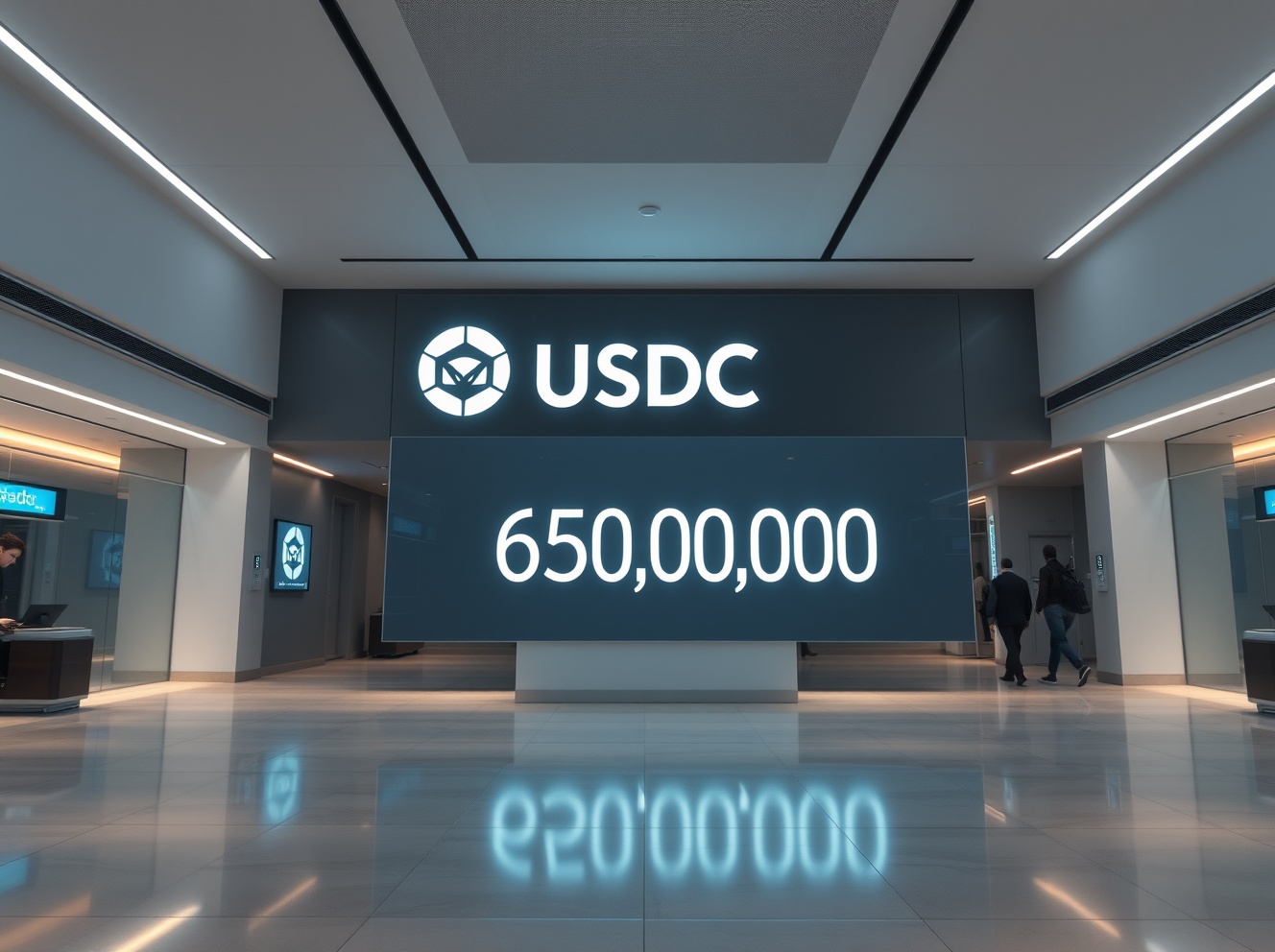 Massive $650M USDC Transfer to Coinbase Signals Major Liquidity Event