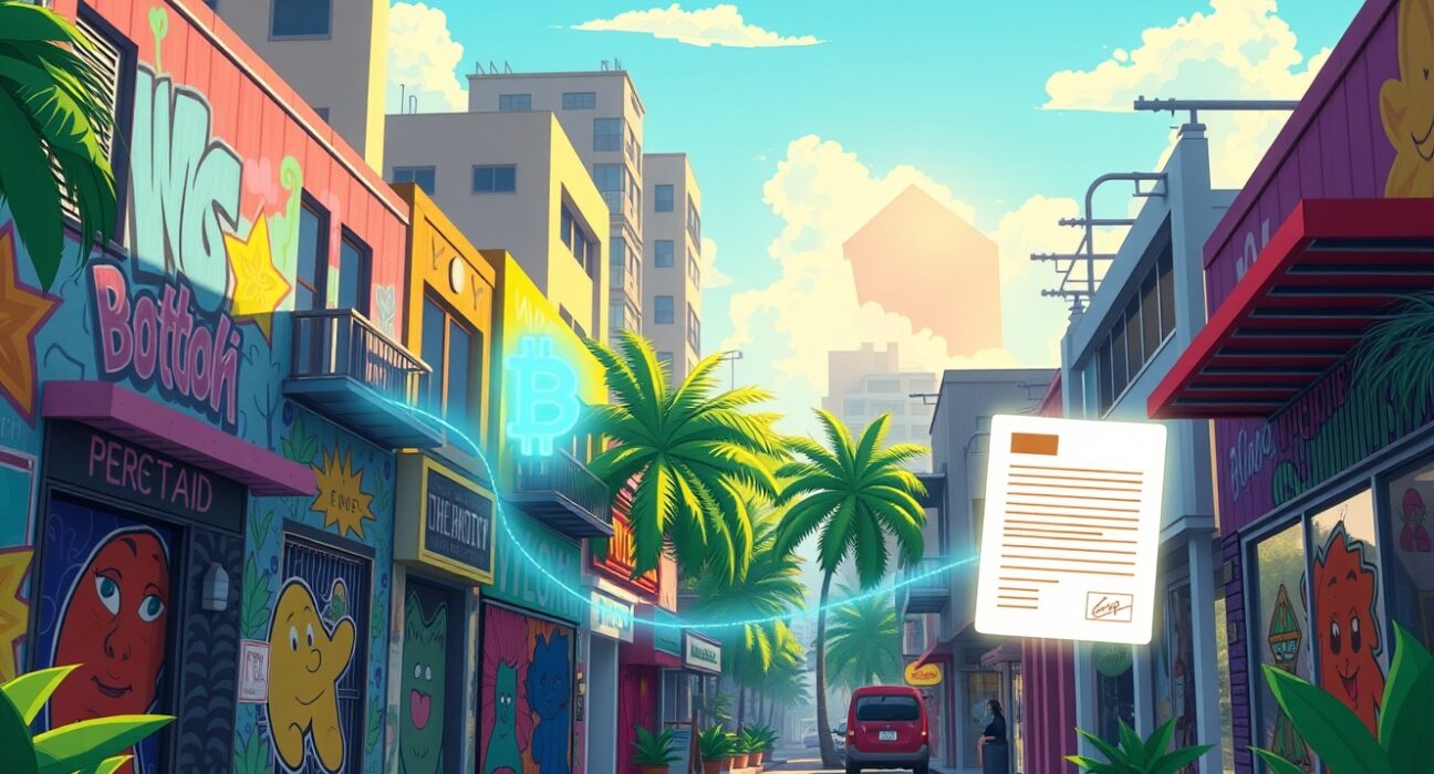 Record-breaking USDT real estate transaction in Miami's Wynwood neighborhood transforms property ownership.