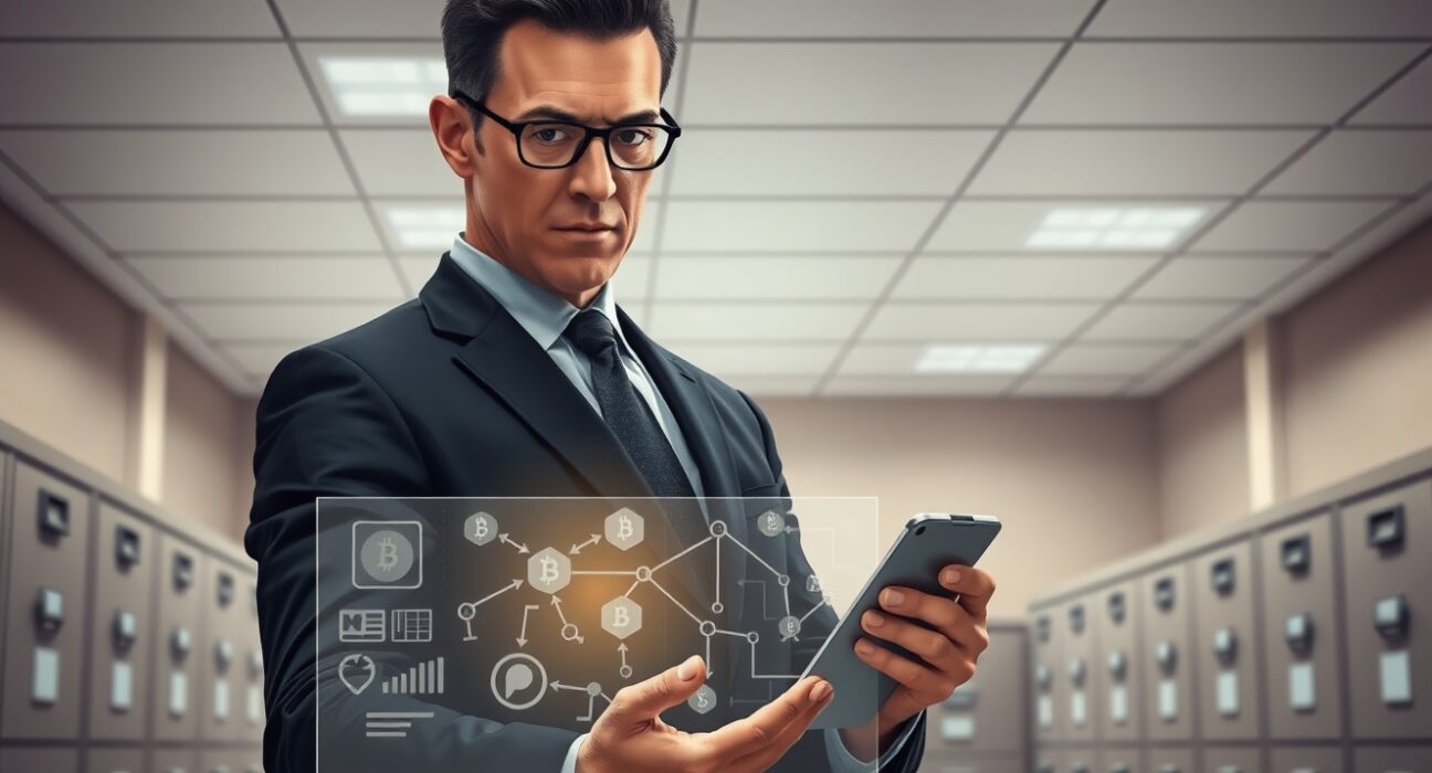 Federal agent investigating cryptocurrency fraud and USDT seizure for victim recovery