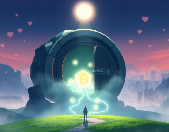 Conceptual art representing the $61 million USDT seizure from a cryptocurrency romance investment scam.