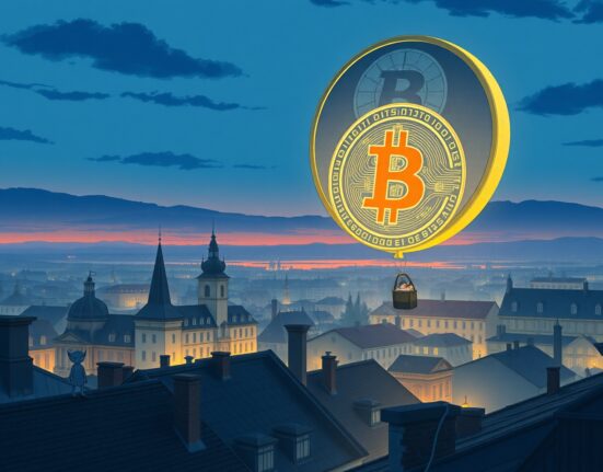 Conceptual art representing the significant contraction of USDT stablecoin supply in the crypto market.