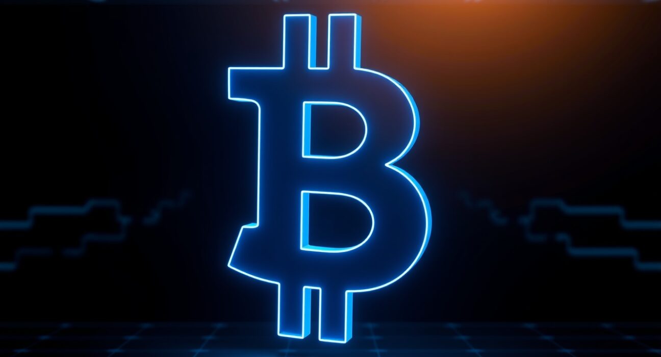 Digital USDT symbol on a dark blockchain-themed background representing a large stablecoin transfer.