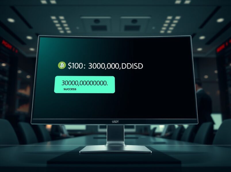 Massive 300,000,000 USDT Transfer from HTX to Unknown Wallet Sparks Market Scrutiny