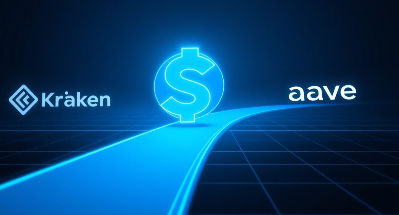 USDT transfer from Kraken to Aave valued at $214 million as reported by Whale Alert