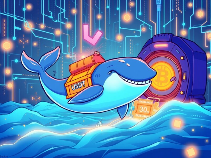 Transfert massif de 300 millions USDT vers OKX : Ce que révèle ce mouvement de Baleine