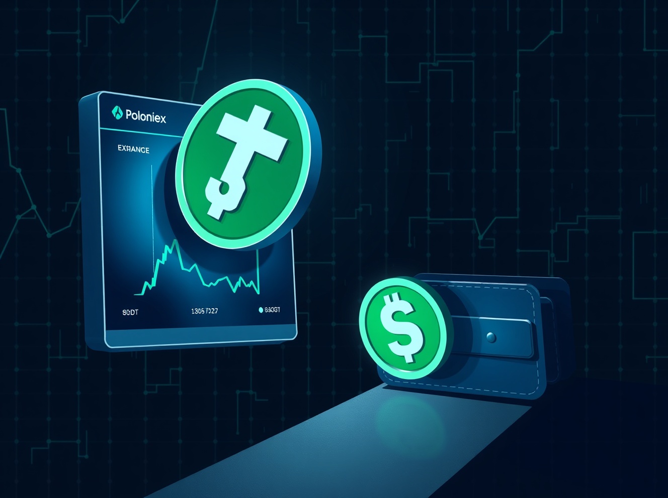 Whale Alert Flags $290M USDT Transfer From Poloniex to Unknown Wallet