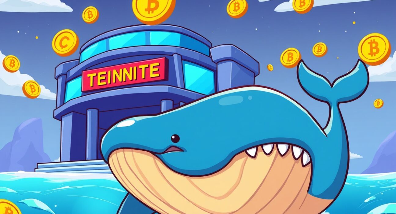 Massive USDT transfer to Binance represented by whale moving toward exchange