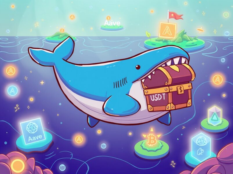 Massive 1 Billion USDT Transferred: Whale Moves $1B from HTX to Aave in Stunning DeFi Play