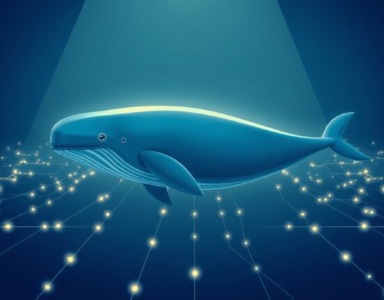Analysis of major USDT cryptocurrency whale transaction moving to Aave DeFi protocol