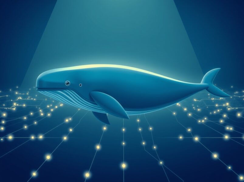 Analysis of major USDT cryptocurrency whale transaction moving to Aave DeFi protocol