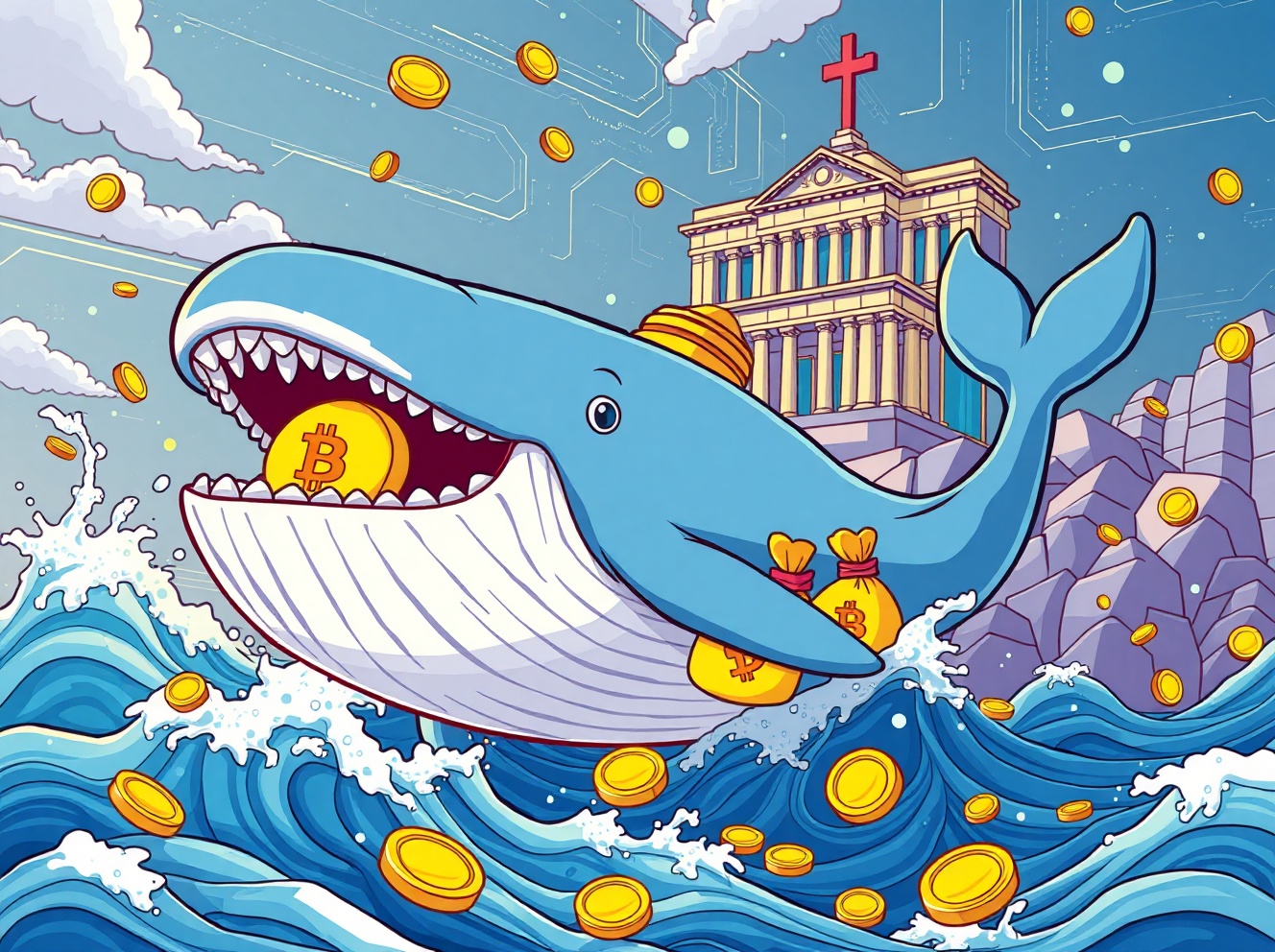 Stunning 330 Million USDT Whale Transfer Shakes Crypto Markets: HTX to Aave Movement Analyzed