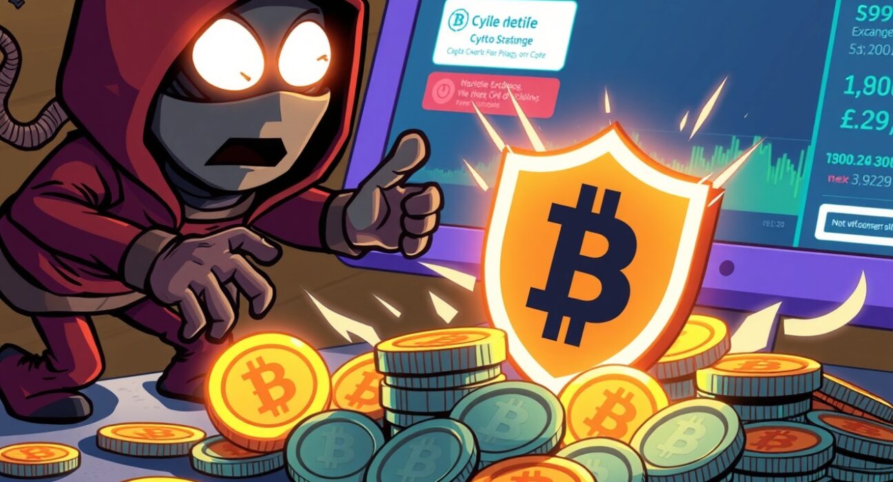 Cartoon illustration depicting UXLINK's urgent response to a security breach, highlighting the necessity of the UXLINK token swap.