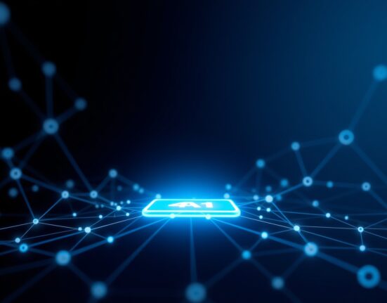 UXLINK X-AGENT AI social engine interface integrated with social network visualization for Web3 platform.