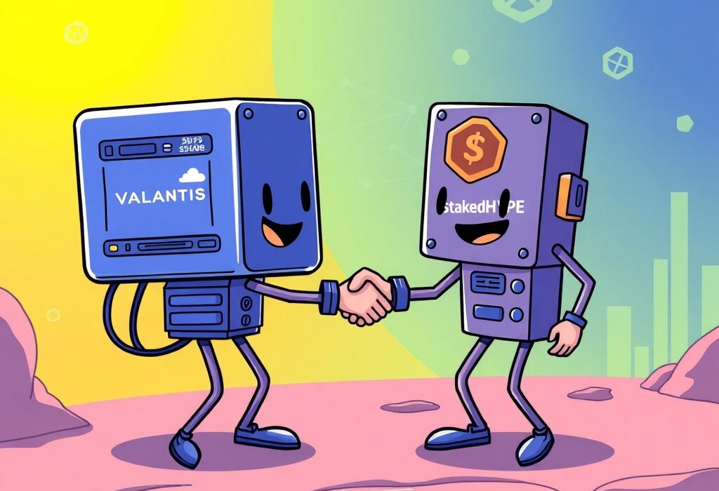 Valantis acquires StakedHYPE, symbolizing the strategic merger of a modular DEX and a staking platform to boost HyperEVM liquidity.