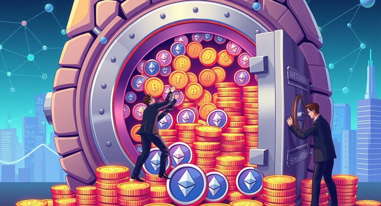 VanEck's revolutionary Ethereum staking strategy showing institutional crypto investment growth