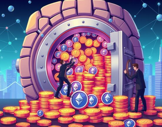 VanEck's revolutionary Ethereum staking strategy showing institutional crypto investment growth