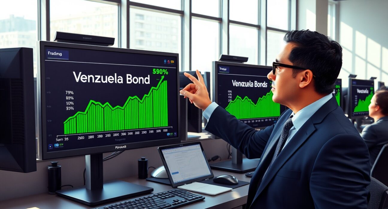 Venezuela bonds trading activity shows significant rally as IMF contact resumes with Caracas government