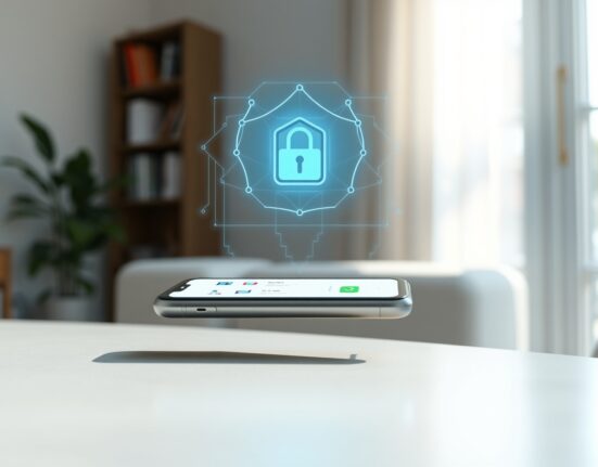 Visa's AI agent platform enabling secure autonomous shopping on a smartphone interface.