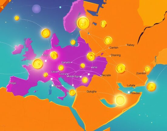 Visa expanding stablecoin payments across multiple continents with digital currency flow