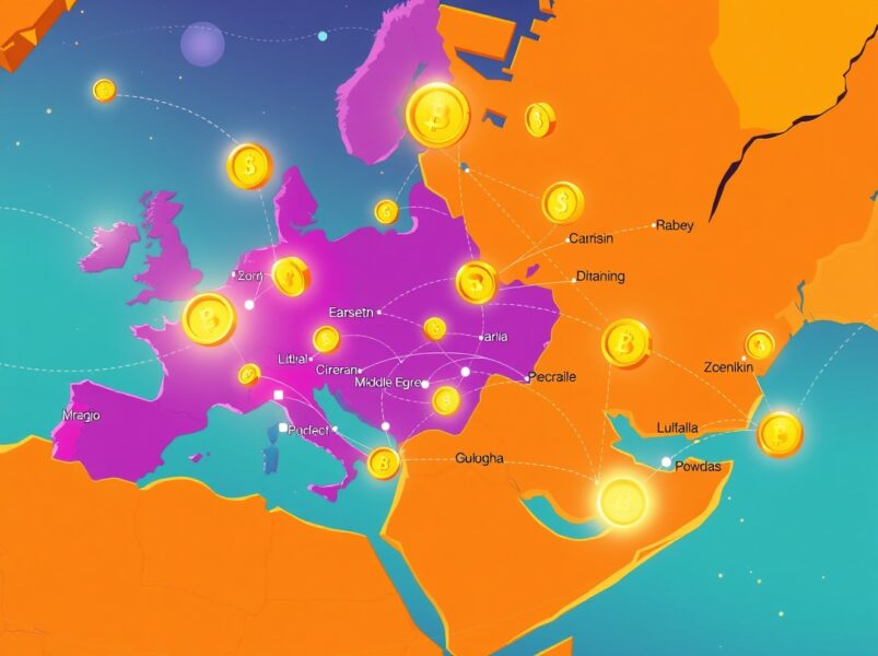 Visa expanding stablecoin payments across multiple continents with digital currency flow