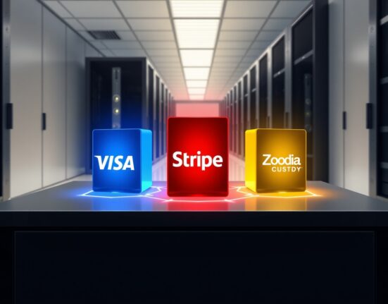 Visa, Stripe, and Zodia Custody as validators on the Tempo blockchain payments network.