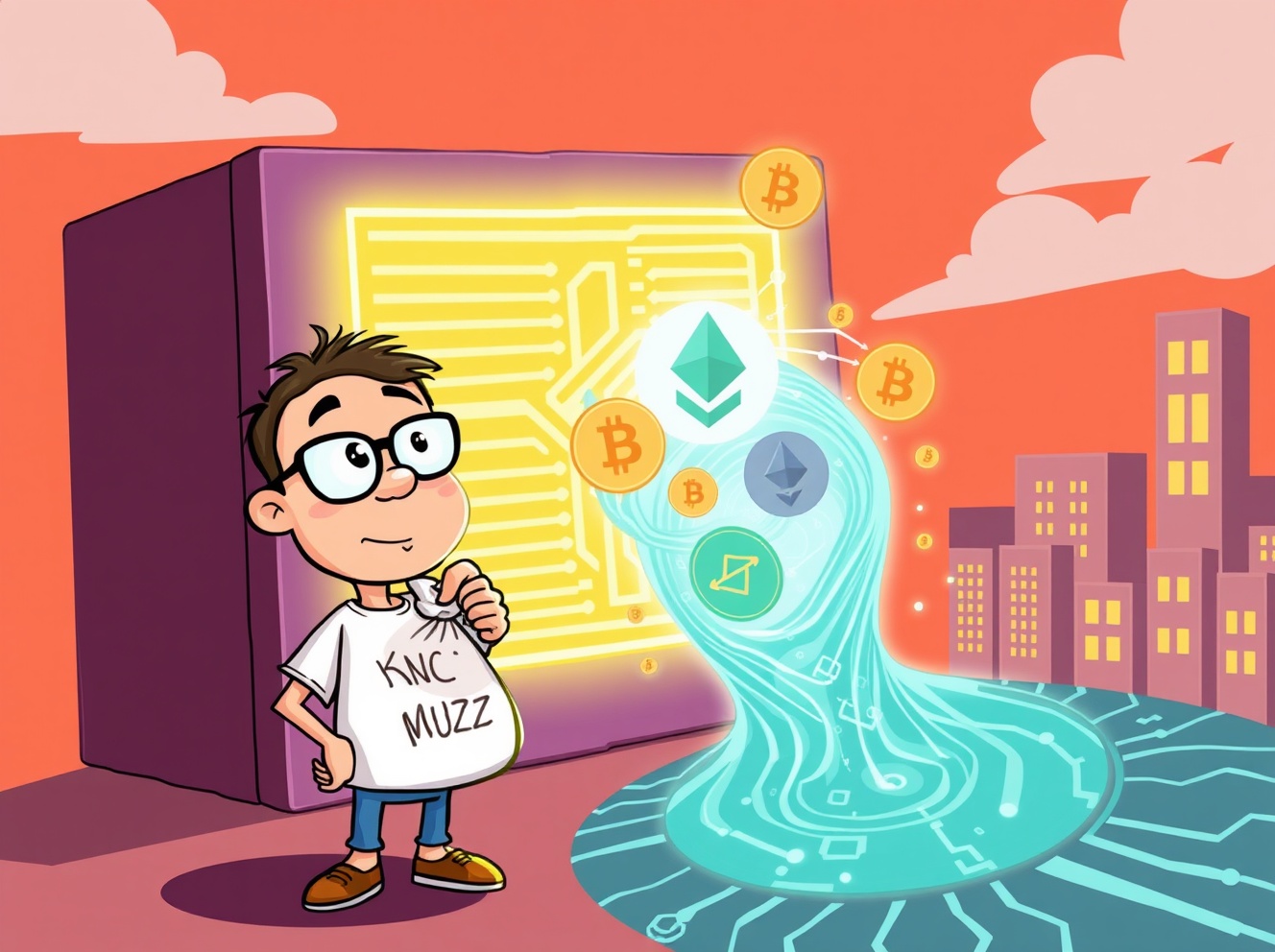 Vitalik Buterin Sparks Market Intrigue: Linked Wallet Sells KNC, MUZZ for $17.8K