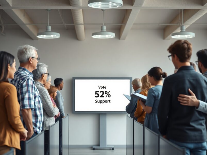 Bipartisan Support Emerges: 52% of U.S. Voters Back Crypto Market Structure Bill, New Poll Finds