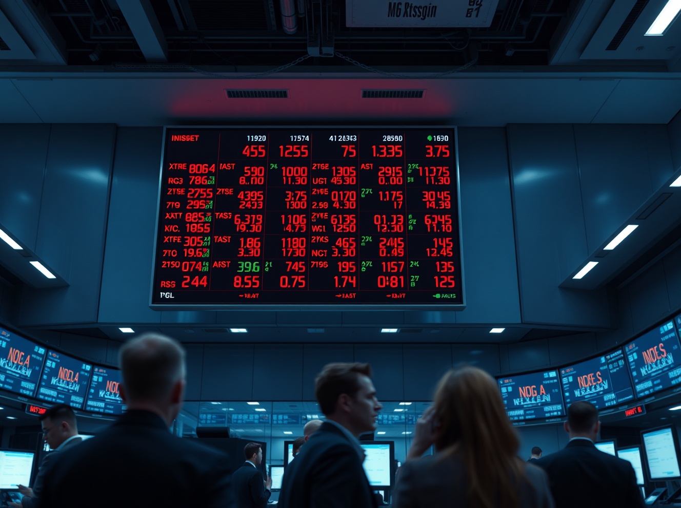 Wall Street Opens Lower as Tech Stocks Drag Down Major Indices