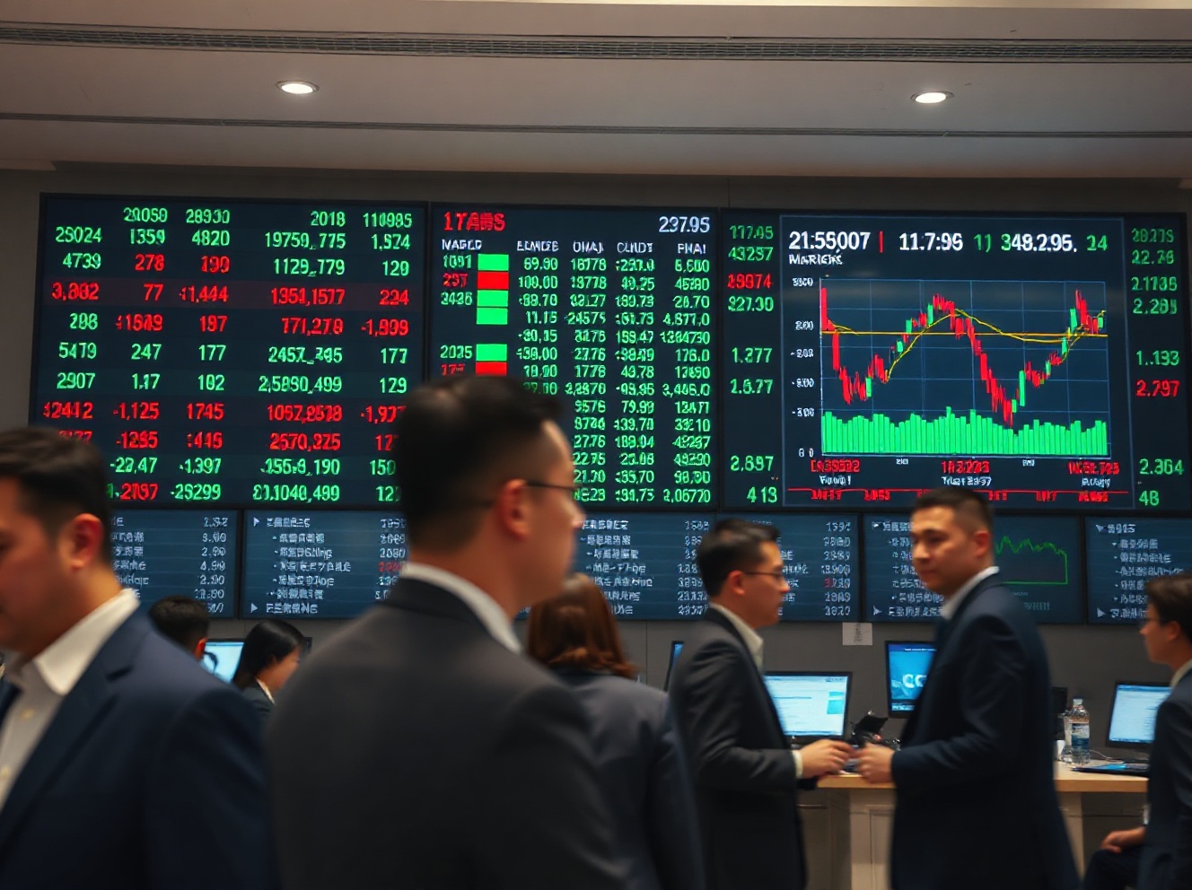 Wall Street Opens Mixed as Tech Gains Offset Dow Slip