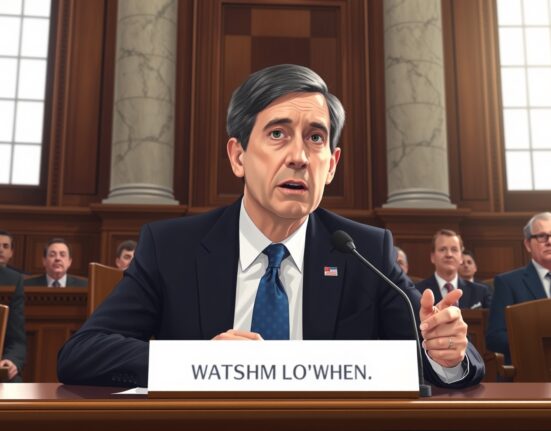 Kevin Warsh testifying before Senate committee about Federal Reserve inflation framework reforms