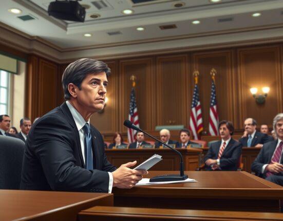 Kevin Warsh testifying about Federal Reserve leadership before Senate Banking Committee