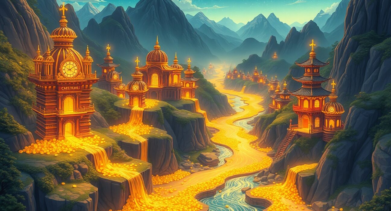 Visual metaphor for Web3 fee revenue shifting from blockchains to decentralized applications and wallets in 2025.