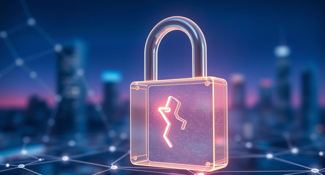 Broken digital padlock symbolizing Web3 hacking and fraud losses in blockchain security