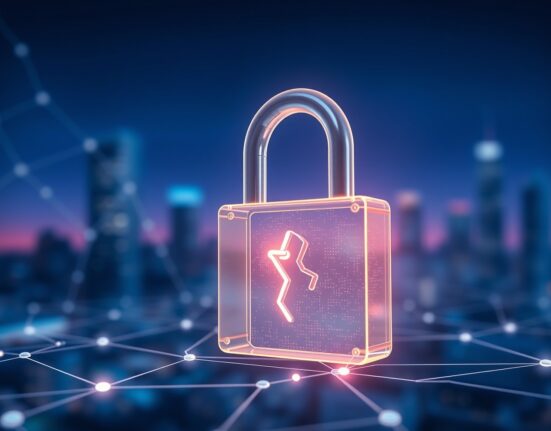 Broken digital padlock symbolizing Web3 hacking and fraud losses in blockchain security