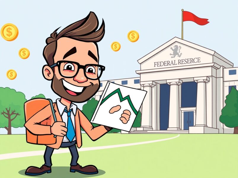 Analyst advocating for a Fed rate cut to boost economic growth with falling inflation visuals