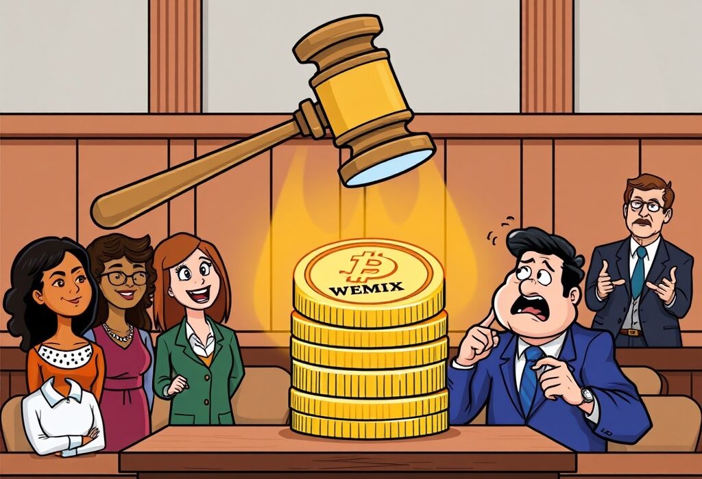 A court ruling mandates Wemade to pay significant WEMIX compensation to employees, highlighting legal outcomes in crypto.
