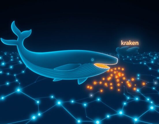 A dormant whale deposits 2,301 ETH to Kraken exchange, signaling potential selling pressure on Ethereum price.