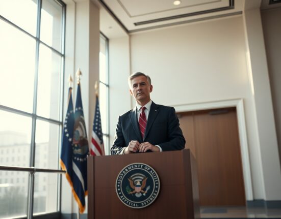 White House crypto advisor Patrick Witt speaking at a press briefing about the CLARITY Act