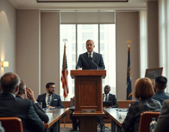Patrick Witt speaking at a digital asset policy event in Washington D.C.