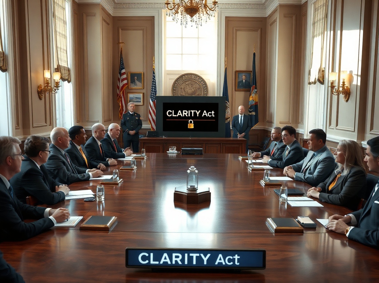 White House Hosts High-Level Meeting on CLARITY Act to Strengthen Crypto Crime Enforcement