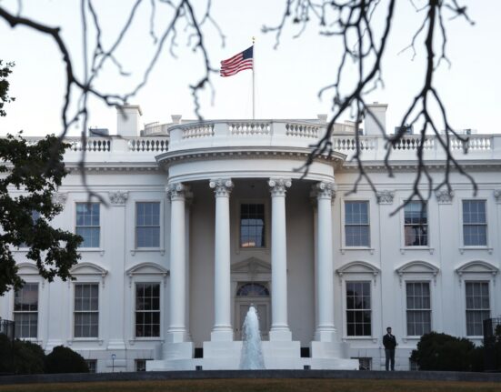 White House building exterior on a sunny day, representing the meeting on CLARITY Act concerns.