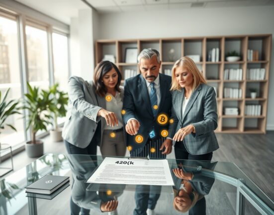 Financial advisors discuss the new White House-approved bill allowing cryptocurrency in 401k retirement plans.