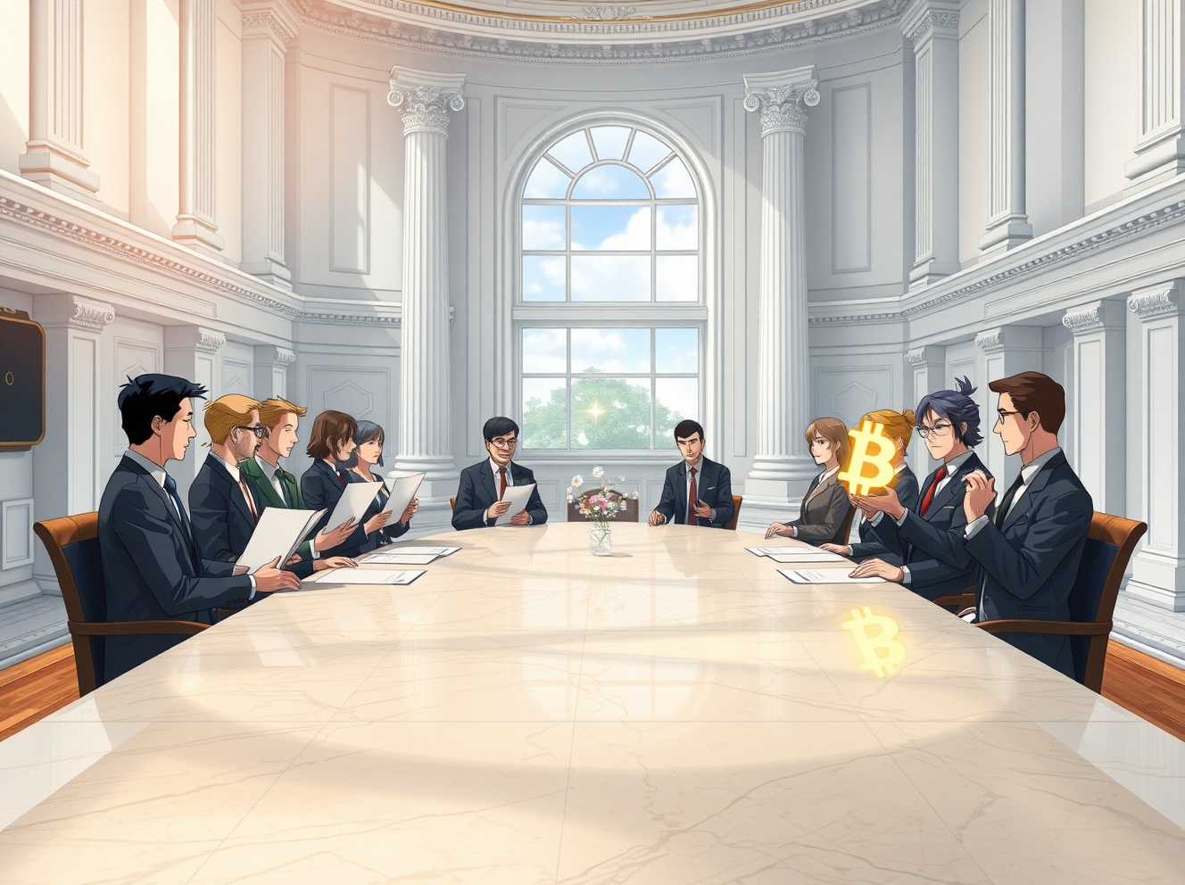 Senate Crypto Bill: White House Hosts Crucial Meeting with Banking and Crypto Leaders on Stablecoin Deadlock