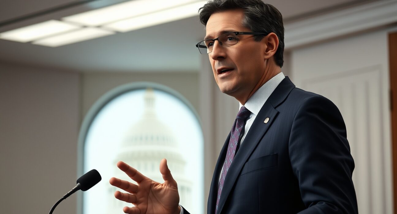 White House crypto chief David Sacks urging Congress to pass cryptocurrency market structure legislation.