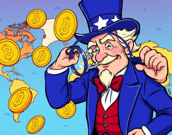 IRS accessing overseas crypto holdings through international tax policy illustration