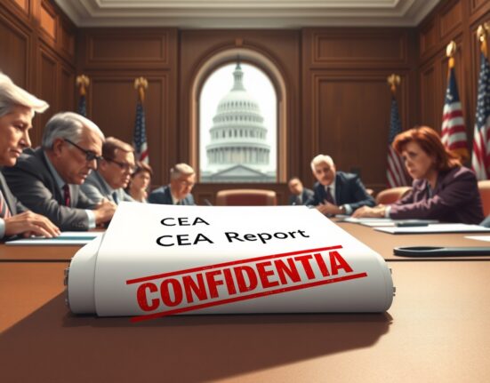 Congressional hearing on White House stablecoin interest report with lawmakers and confidential document